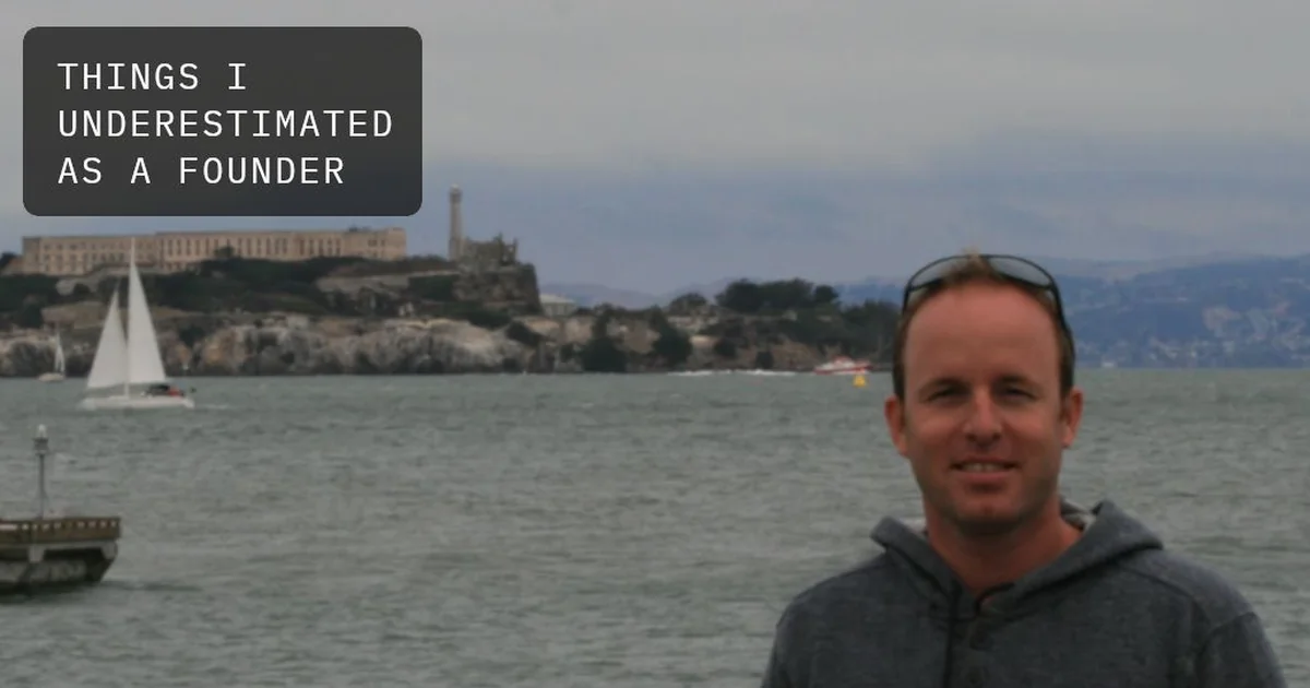 Gregor Zehetner at the San Francisco waterfront with Alcatraz in the background